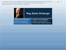 Tablet Screenshot of dirnberger.co.at
